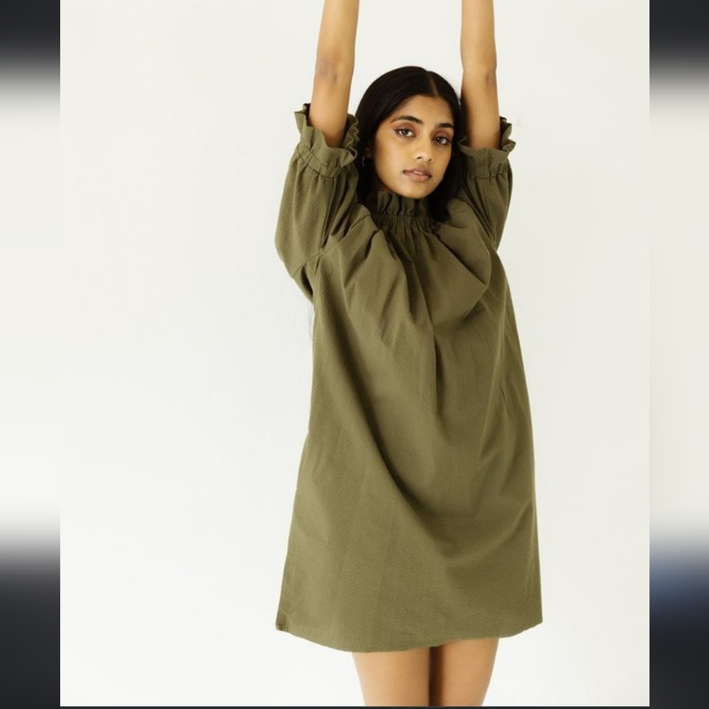 Off the shoulder dress